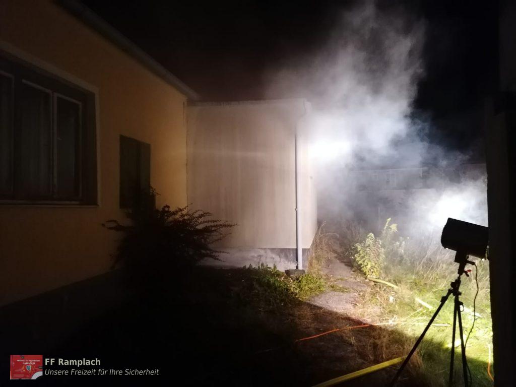 Atemschutzübung in Ramplach