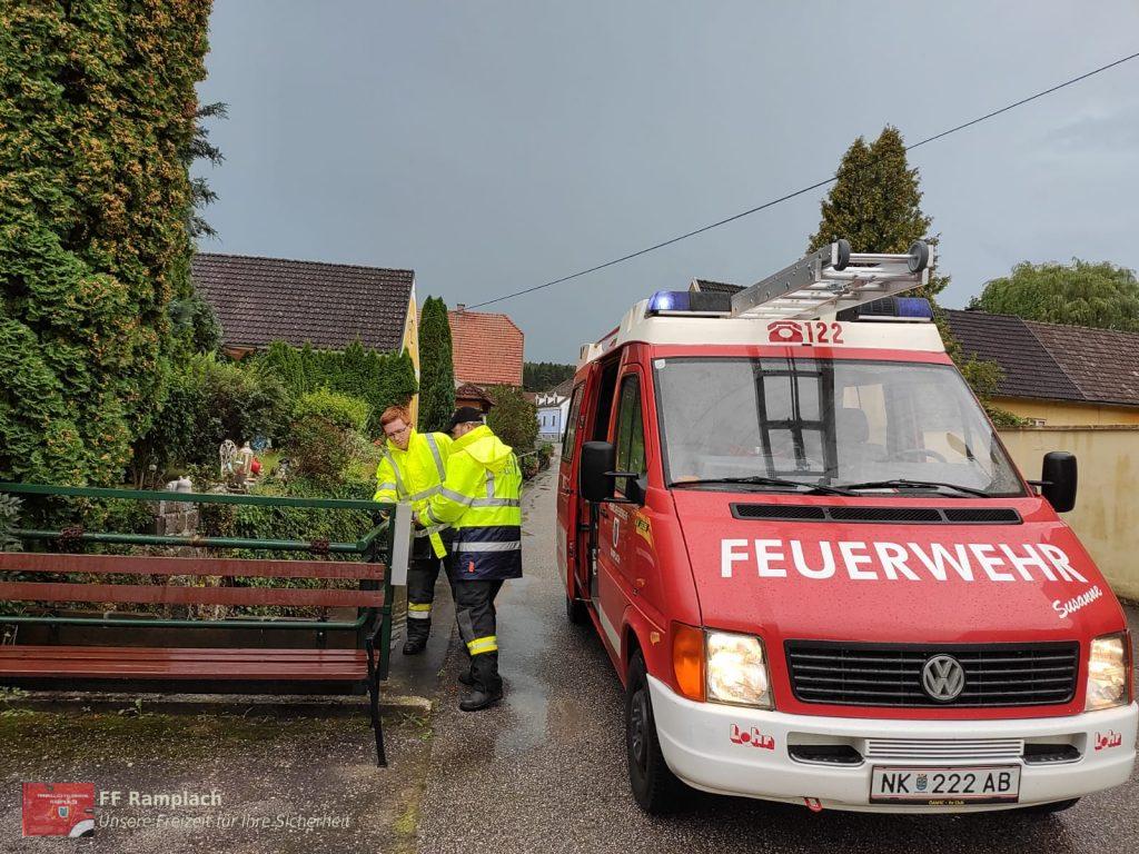 Hochwasser -Wehren öffnen